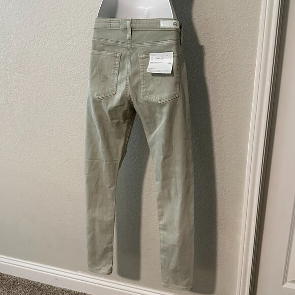 AG Adriano Goldschmied Farrah High Rise Skinny Ankle Seamless Jeans Size 26 NWT - Picture 3 of 4